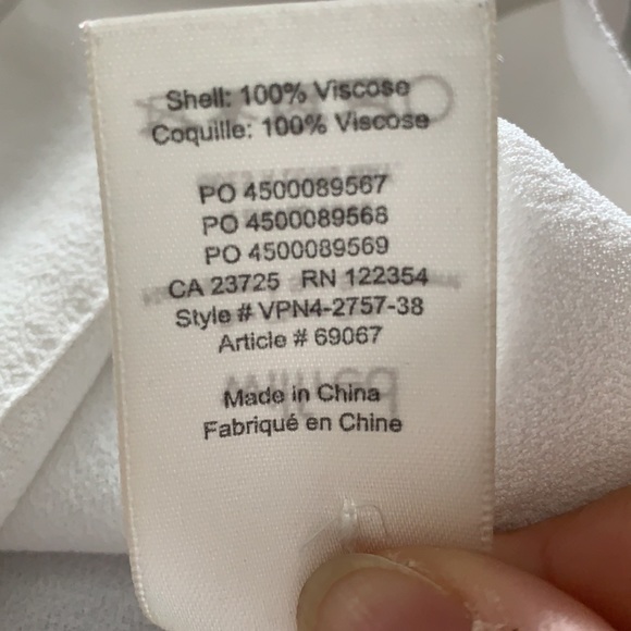 Wilfred tie front blouse - Picture 9 of 9